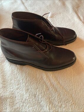 Men's Leather dress shoe - Dark Brown